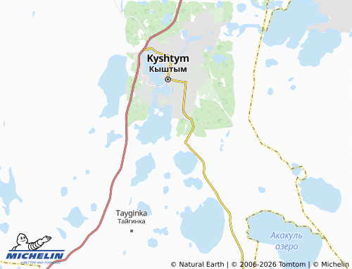 MICHELIN-Landkarte Keramik SNT - ViaMichelin