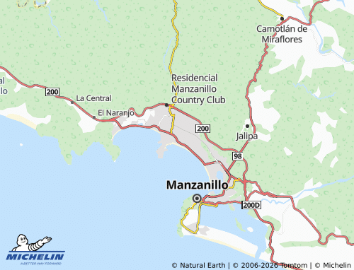 Mapa MICHELIN Salagua Centro - ViaMichelin