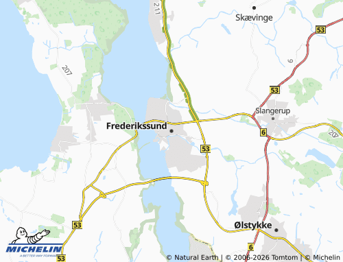 Mappa MICHELIN Frederikssund - ViaMichelin