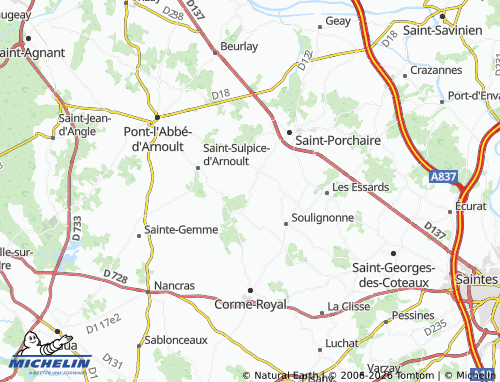 Mapa MICHELIN Brandet - ViaMichelin
