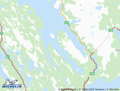 Mapa MICHELIN Veland - ViaMichelin