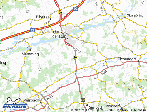 MICHELIN-Landkarte Wolfsdorf - ViaMichelin
