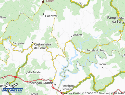 MICHELIN Cilha Velha map - ViaMichelin