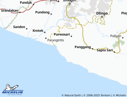 MICHELIN Giricahyo map - ViaMichelin
