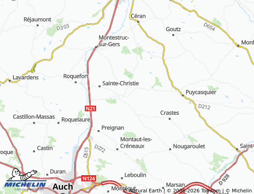 Mappa MICHELIN Mirepoix - ViaMichelin