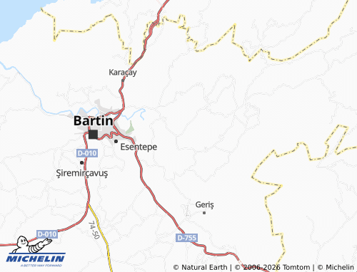 MICHELIN-Landkarte Gürpınar - ViaMichelin