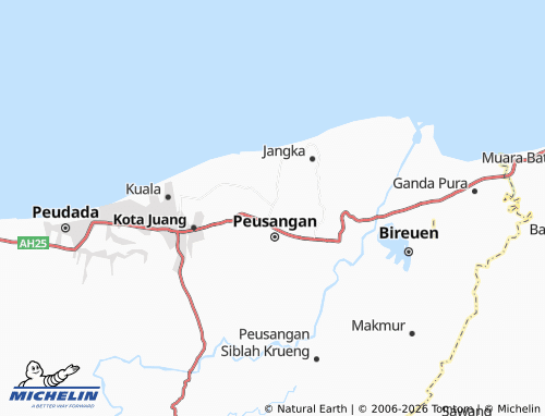 Mappa MICHELIN Cot Nga - ViaMichelin