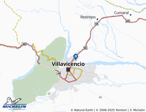 MICHELIN Vanguardia map - ViaMichelin