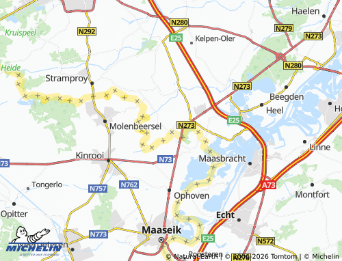 Mapa MICHELIN Neeritter - ViaMichelin