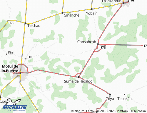 Mappa MICHELIN San Antonio Xiat - ViaMichelin