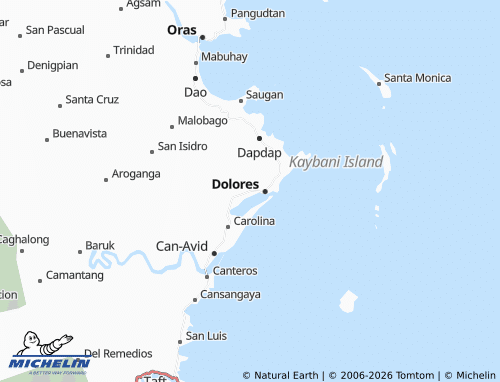 Mappa MICHELIN Barangay 10 - ViaMichelin