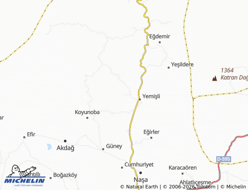 Mappa MICHELIN Yeniler - ViaMichelin