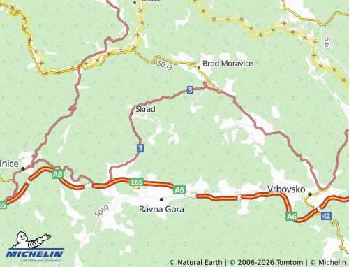 Mapa MICHELIN Bukov vrh - ViaMichelin