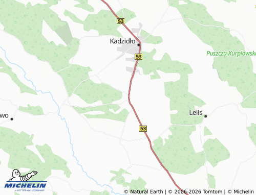 MICHELIN-Landkarte Dylewo - ViaMichelin