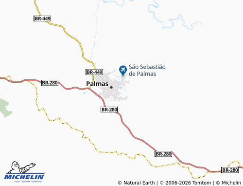 Mapa MICHELIN Caldeiras - ViaMichelin