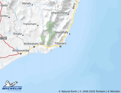 Mapa MICHELIN Anosy - ViaMichelin