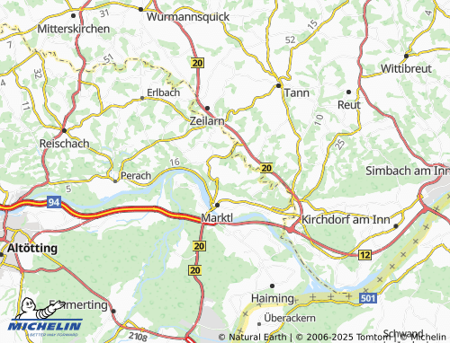 MICHELIN Fürstenberg map - ViaMichelin
