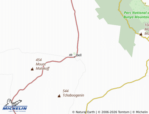 Carte MICHELIN Bell - ViaMichelin