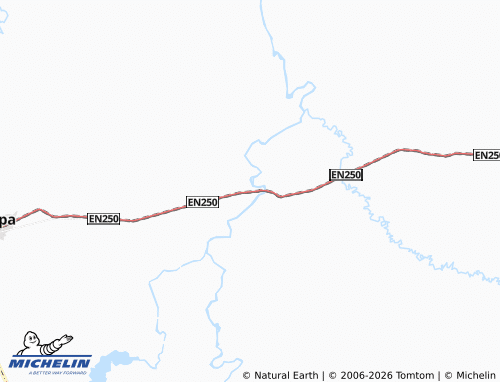 MICHELIN Cuanza map - ViaMichelin