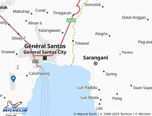 MICHELIN Baluntay map - ViaMichelin