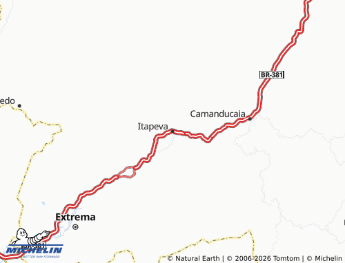 Mappa MICHELIN Itapeva - ViaMichelin