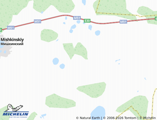 MICHELIN-Landkarte Vvedenskoye - ViaMichelin