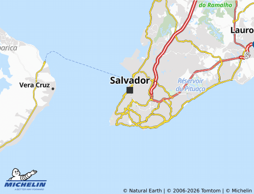 Mappa MICHELIN Pelourinho - ViaMichelin
