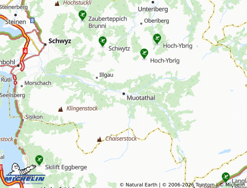 MICHELIN Muotathal map - ViaMichelin
