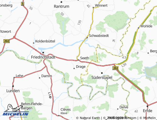 MICHELIN Seeth map - ViaMichelin