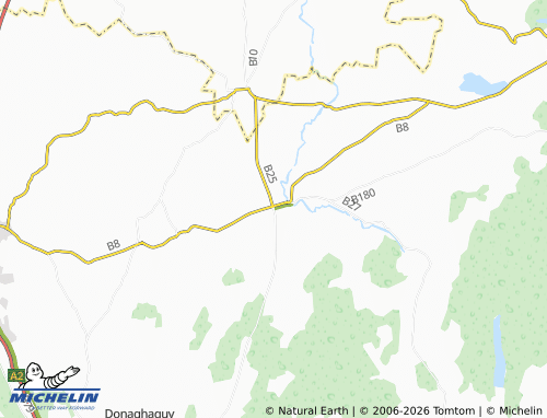 MICHELIN Hilltown map - ViaMichelin