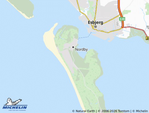 Mapa MICHELIN Gammelby - ViaMichelin