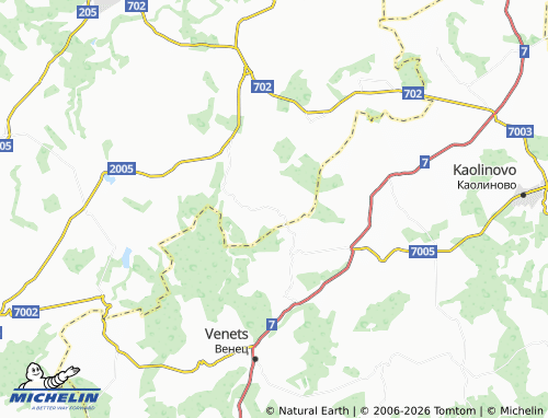Mapa MICHELIN Pchelina - ViaMichelin