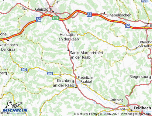 MICHELIN-Landkarte Takern II Süd - ViaMichelin