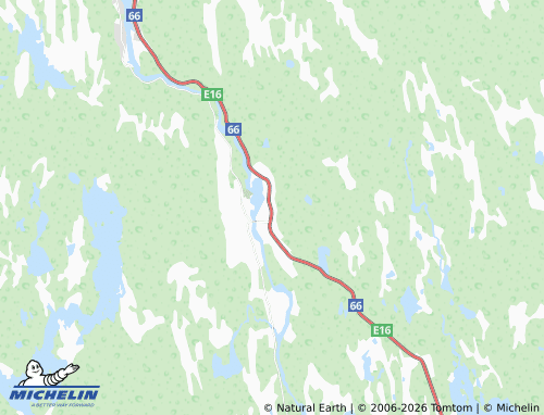 MICHELIN-Landkarte Yttermalung - ViaMichelin