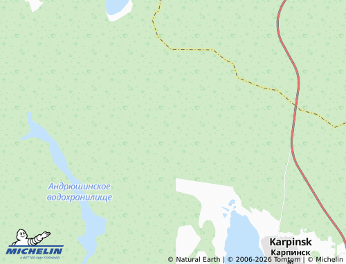 MICHELIN-Landkarte Antipinskiy - ViaMichelin