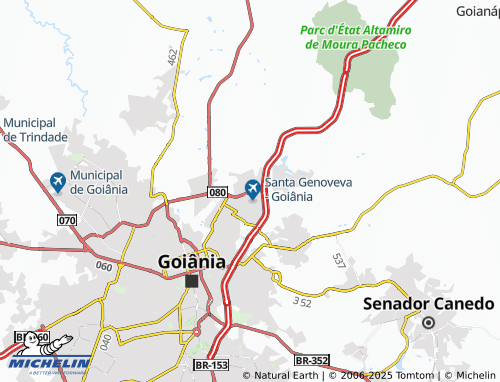 MICHELIN Jardim Guanabara map - ViaMichelin