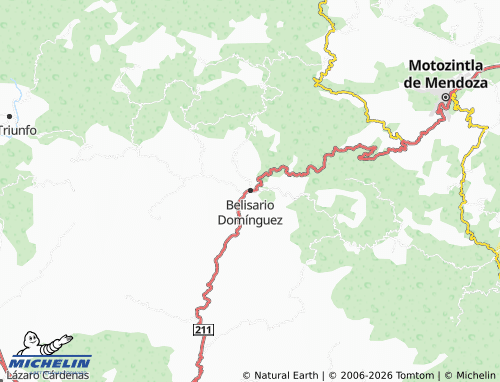 Mappa MICHELIN Belisario Domínguez - ViaMichelin