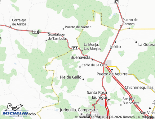 Mapa MICHELIN La Barreta - ViaMichelin