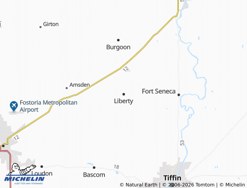 Mapa MICHELIN Liberty - ViaMichelin