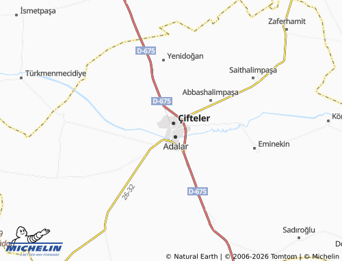 MICHELIN Sakarya map - ViaMichelin