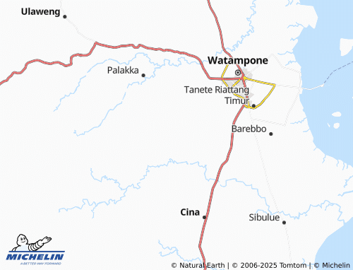 MICHELIN Wollangi map - ViaMichelin