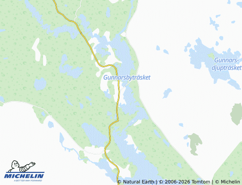 Carte MICHELIN Gunnarsbyn - ViaMichelin