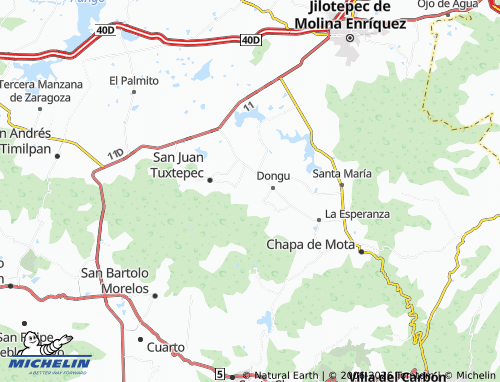 MICHELIN Segundo Sección El Cielito map - ViaMichelin