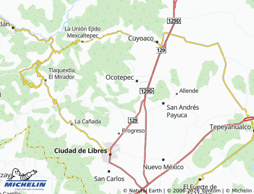 Mapa MICHELIN El Mirador - ViaMichelin