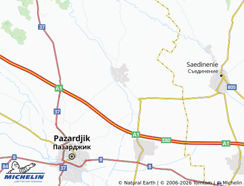 Mappa MICHELIN Krali Marko - ViaMichelin