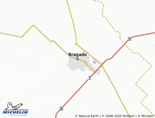 MICHELIN Bragado map - ViaMichelin