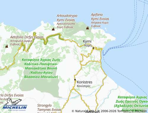 Carte MICHELIN Andronianoi - ViaMichelin
