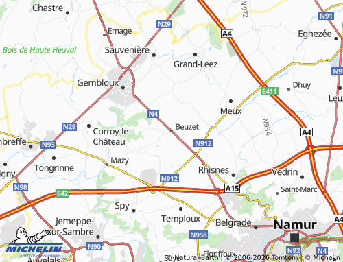 MICHELIN Beuzet map - ViaMichelin