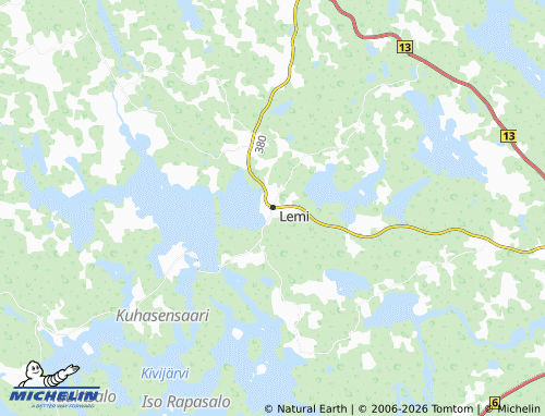 MICHELIN-Landkarte Lemi - ViaMichelin