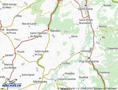 MICHELIN La Garde map - ViaMichelin